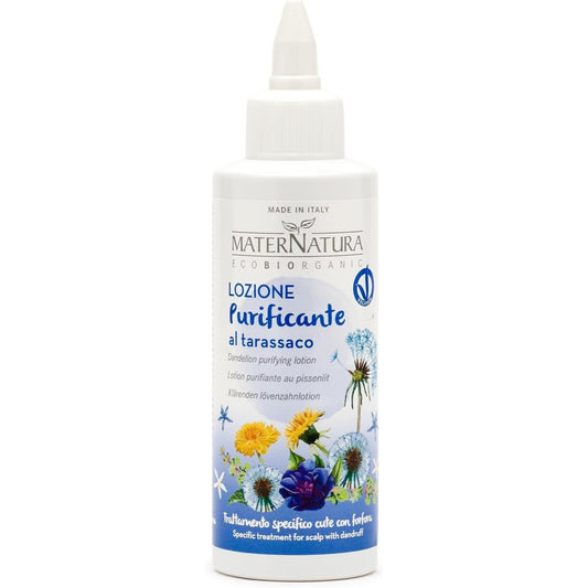 Maternatura, Lotion Purifiante au Pissenlit, Soin Peau Pelliculaire, Certifié Bio