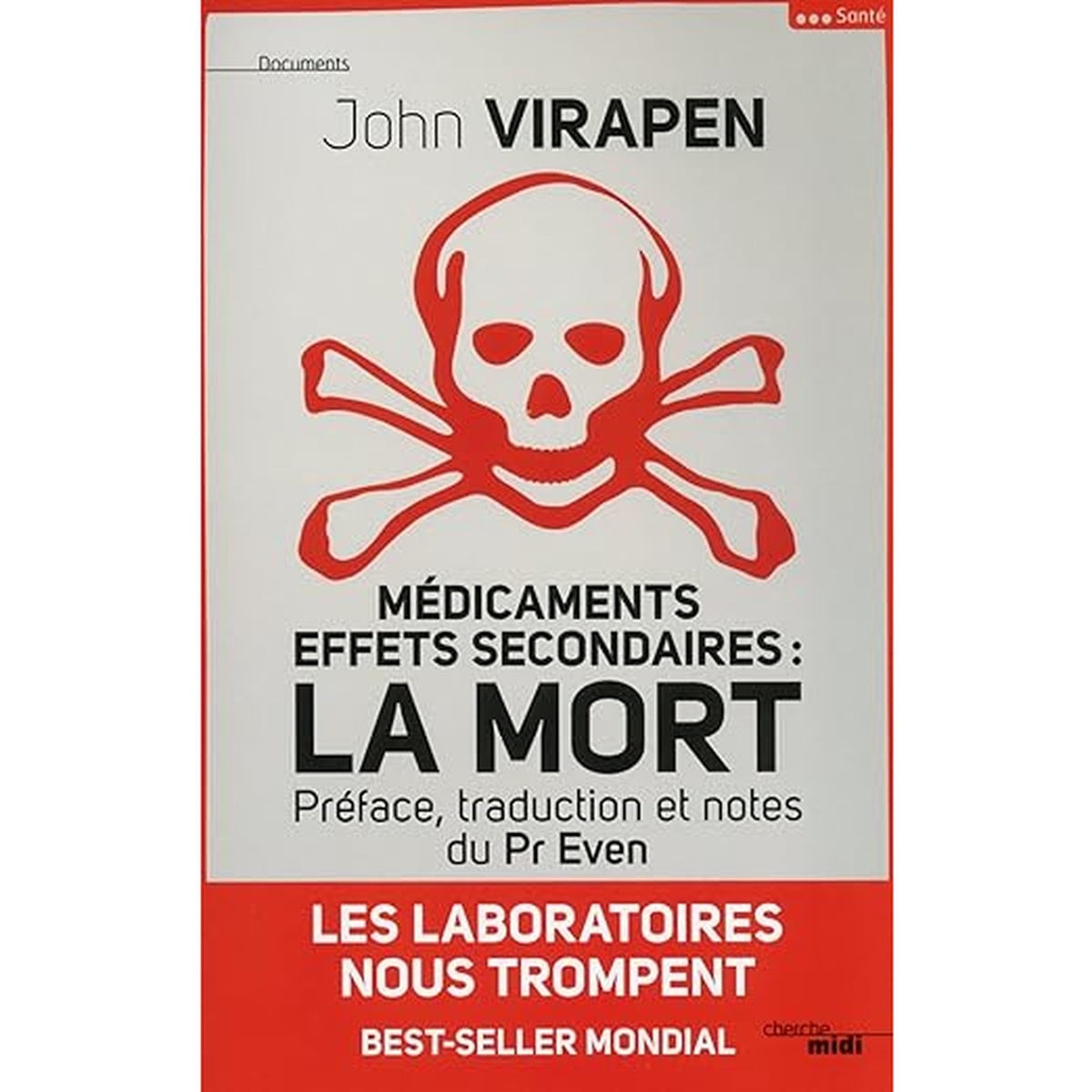 Médicaments effets secondaires : la Mort. Les Laboratoires nous trompent