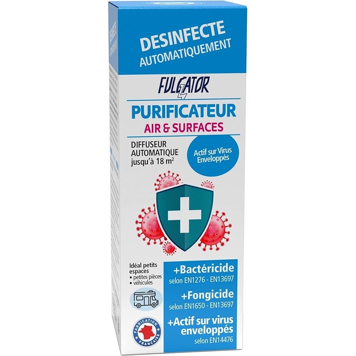 Purificateur Air & Surfaces - FULGATOR - Désinfectant Automatique