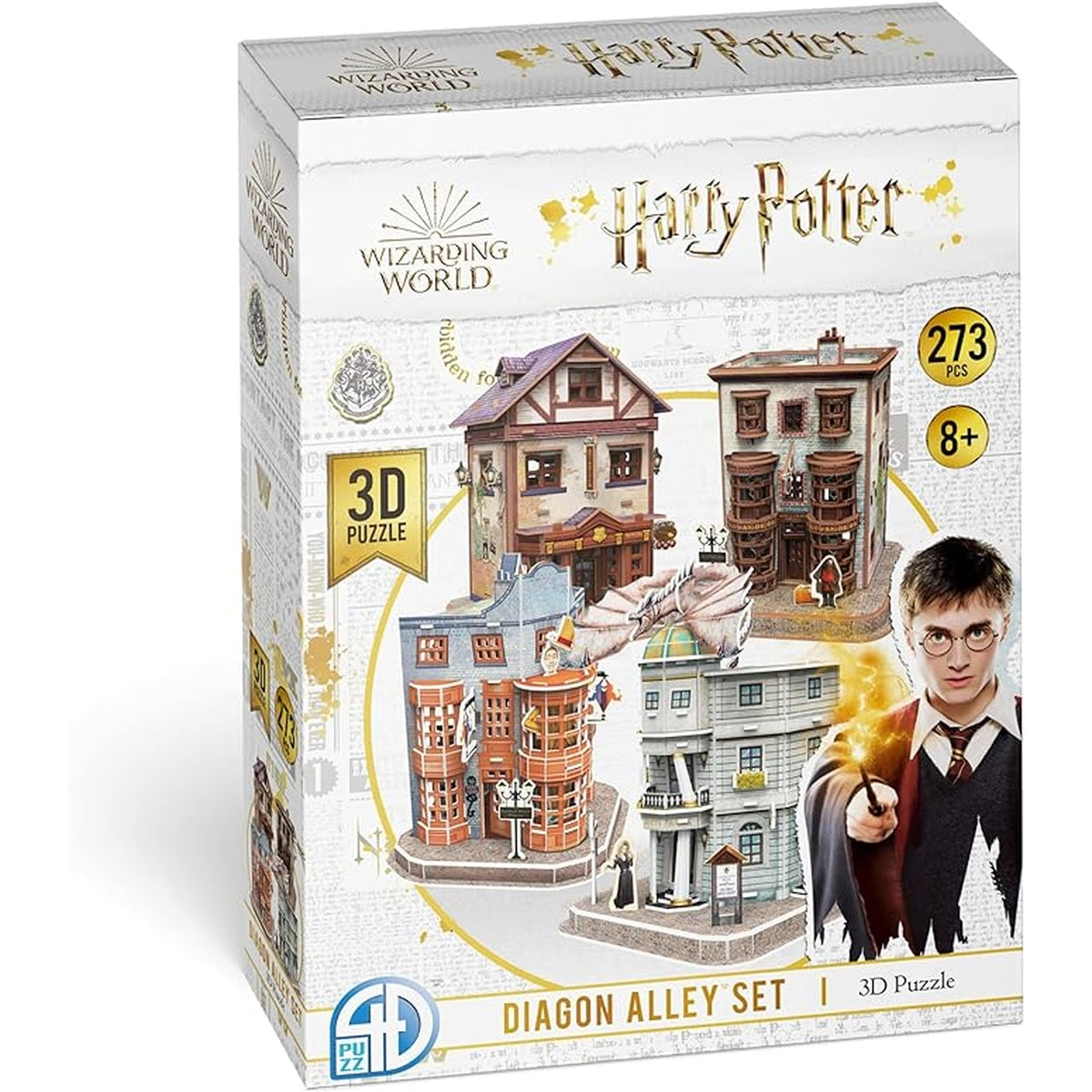 Puzzles Harry potter Diagon Alley en papier 3D Paysage urbain 4D