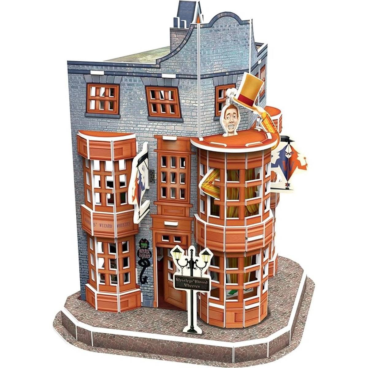 Puzzles Harry potter Diagon Alley en papier 3D Paysage urbain 4D