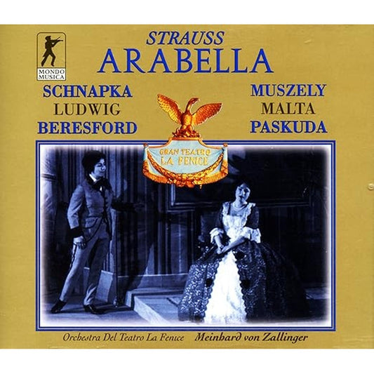 Strauss:Arabella/la Fenice comédie lyrique Coffret 3 cd