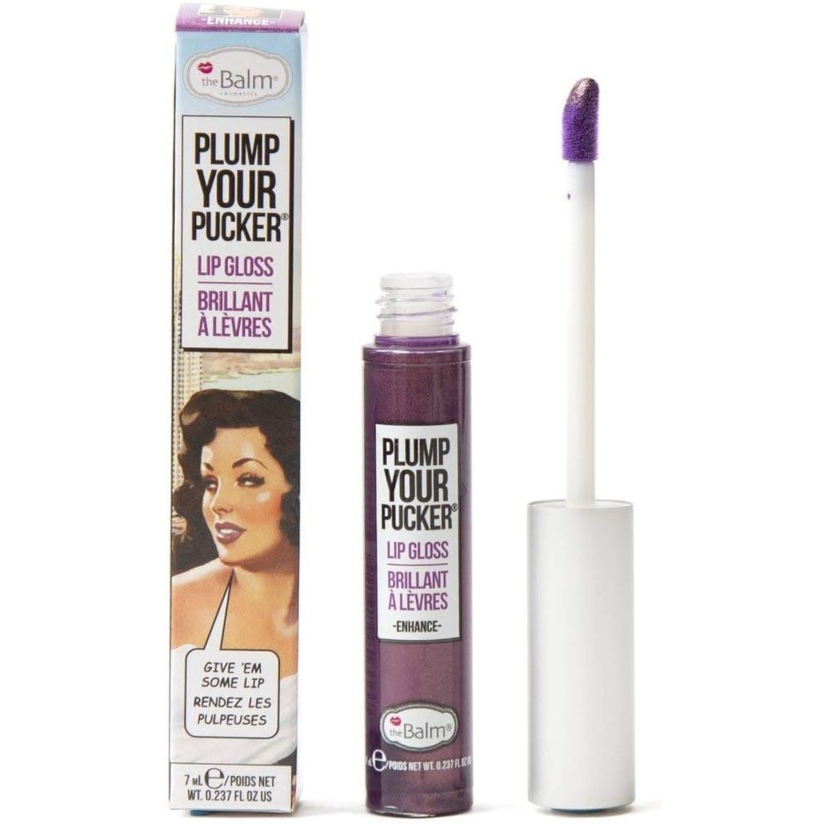 THEBALM Gloss à Lèvres Plump Your Pucker Enhance Violet