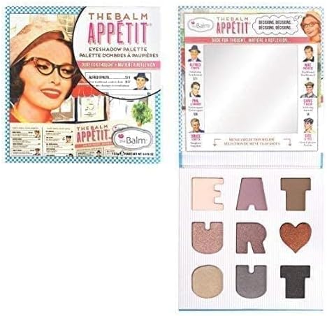 The BALM Appétit palettes de 9 fards à paupière mat pigmenté