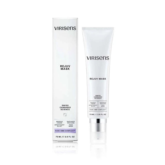 Masque visage défatiguant éclat Virisens Rejuv Mask CBD - Tube 75ml Swiss Cannabis Science