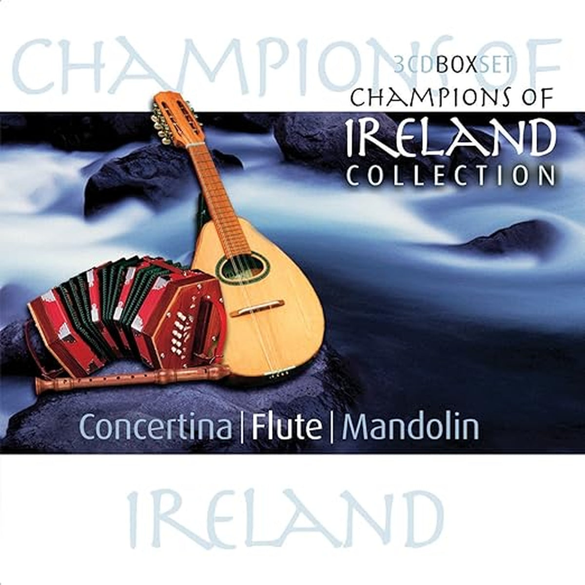 Champions of ireland Concertina, flute, Mandolin Coffret 3 CD