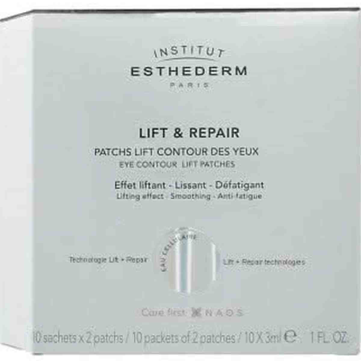 ESTHEDERM Patch Lissant Contour Des Yeux 10 Sachets X2 Patchs