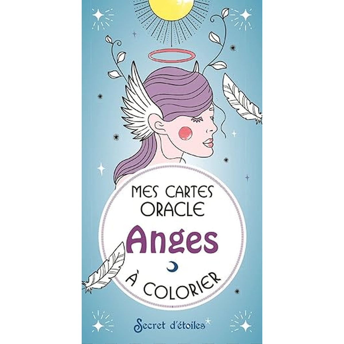 Mes cartes oracle Anges à colorier