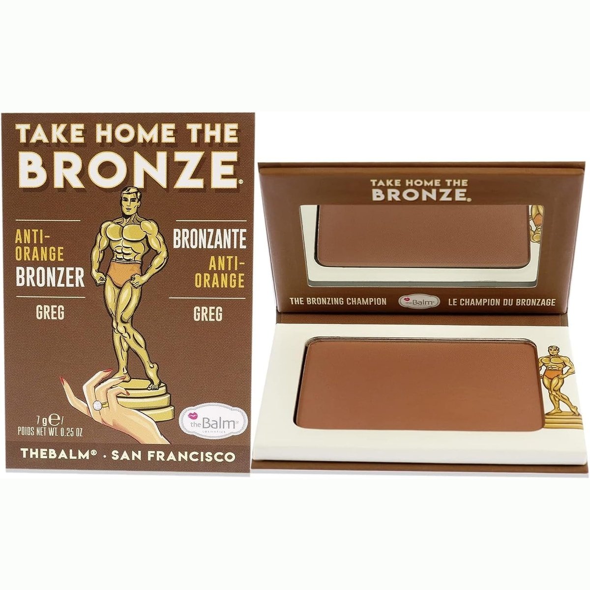 Thebalm Bronzante Take Home The Bronze Greg Bronze Foncé