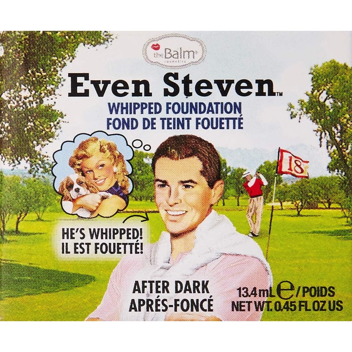 Fond de teint fouetté TheBalm Even Steven Apres foncé