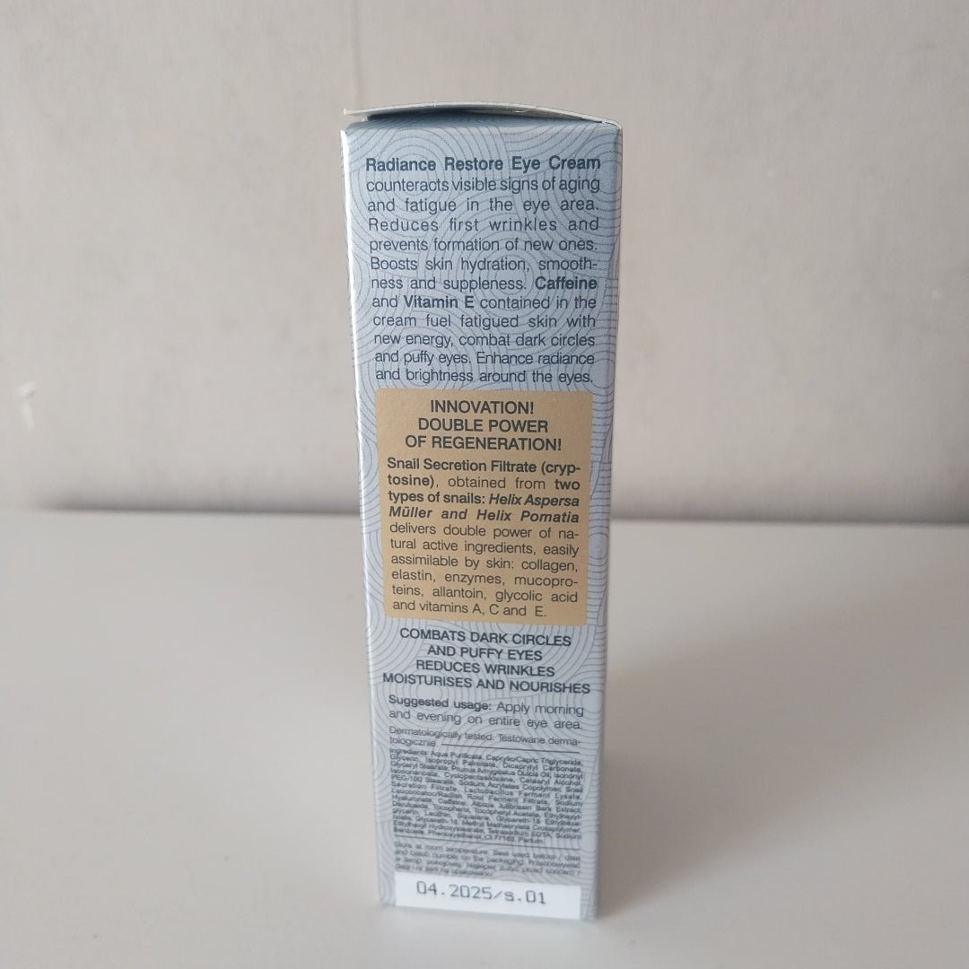 Crème Contour des Yeux Radiance Restore Biotanique