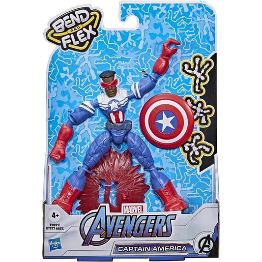 figurine Marvel Avengers Bend And Flex - Captain America