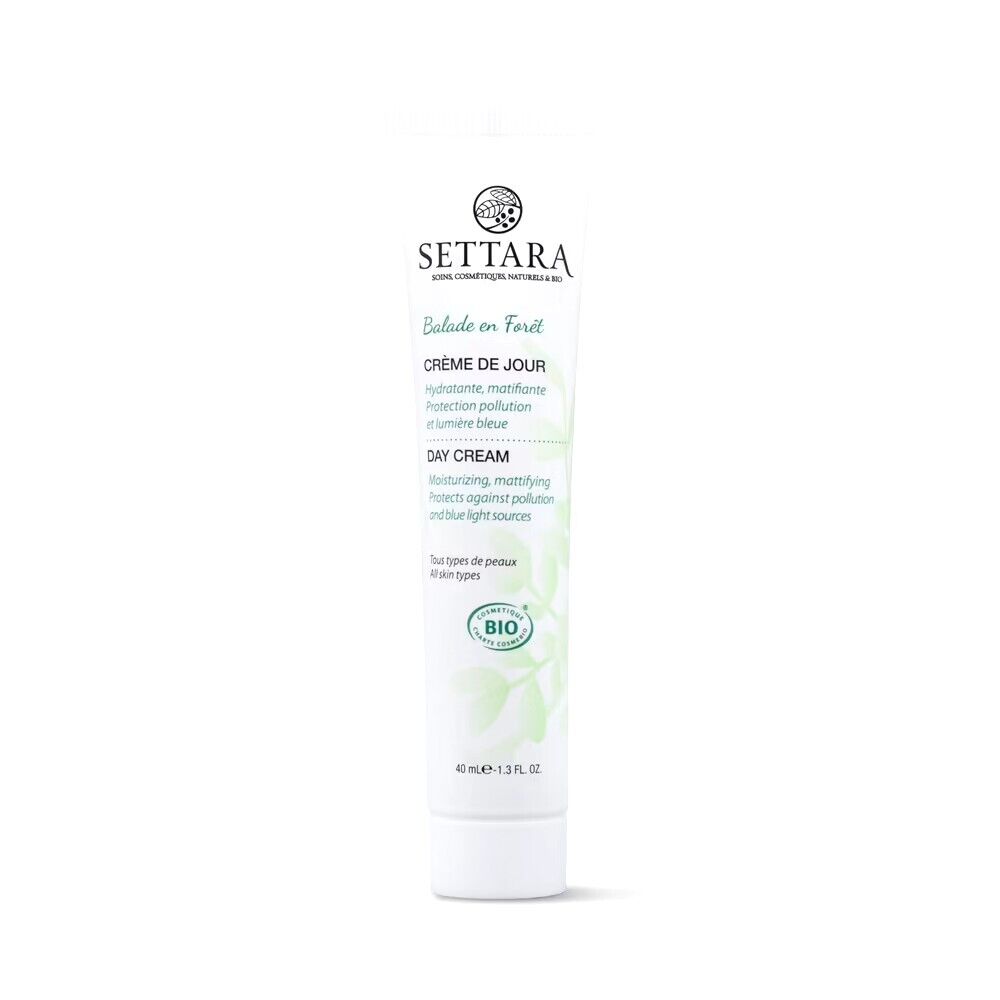 Crème De Jour Settara Bio Hydratante Matifiante 40 ml