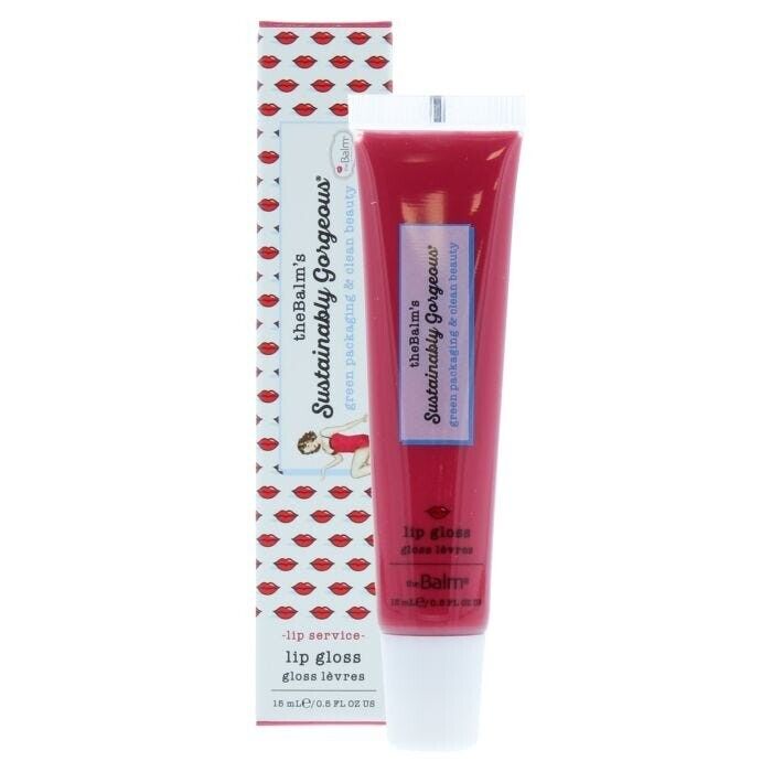 TheBalm Gloss à lèvres lip service gorgeous sustainably