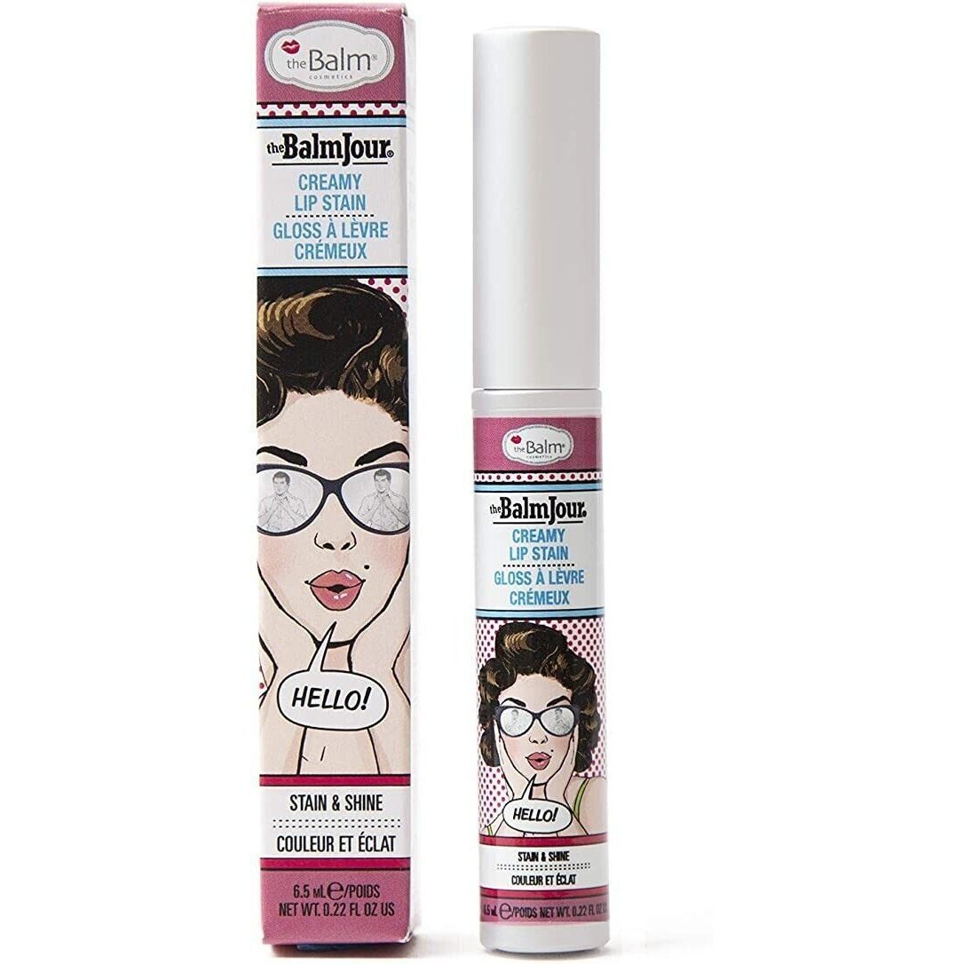 Thebalm gloss a levre cremeux hello rouge framboise