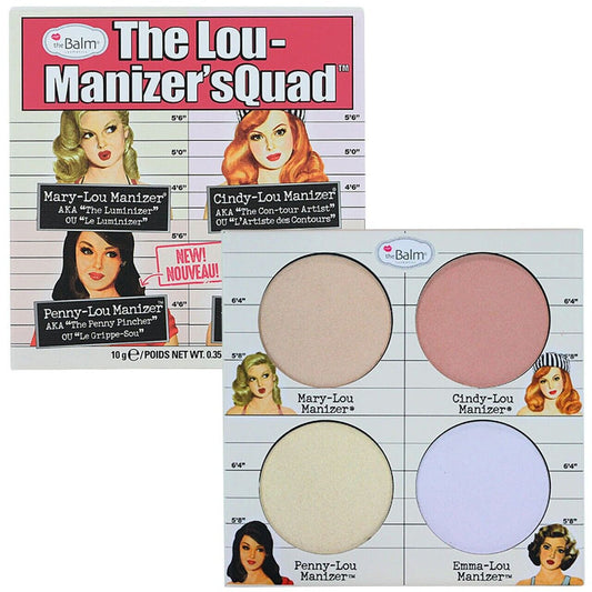 TheBalm palette d enluminure visage Manizer'squad