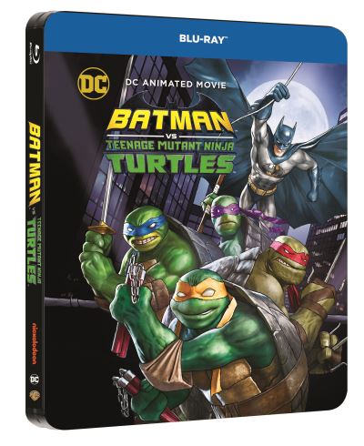 Batman Vs Teenage Mutant Ninja Turtles Steelbook Blu-ray