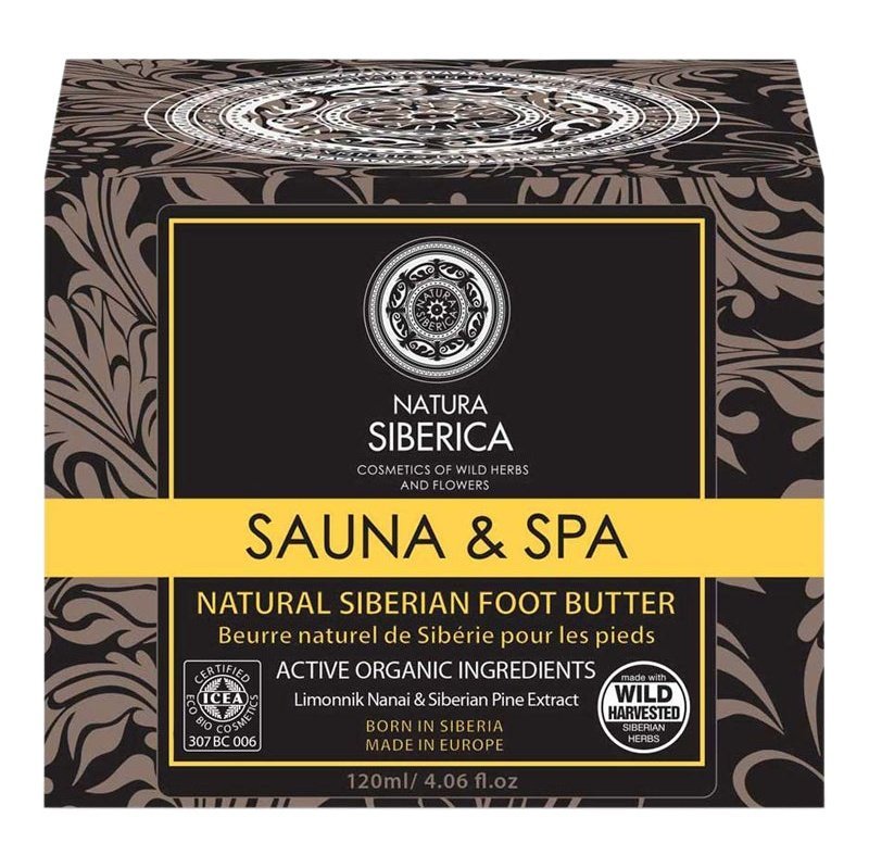 Natura Siberica Sauna & Spa Beurre Naturel de Siberie pour les pieds