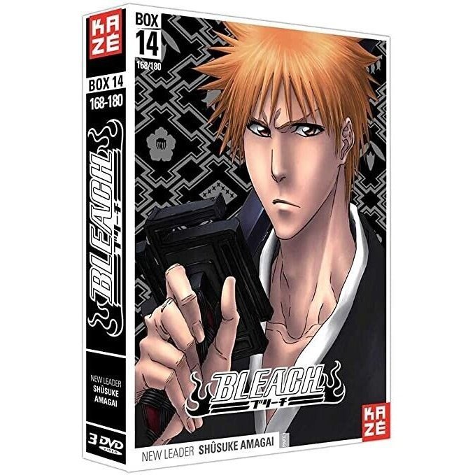 Bleach-Saison 4 : Box 14 : New Leader : Shûsuke Amagai. Coffret dvd