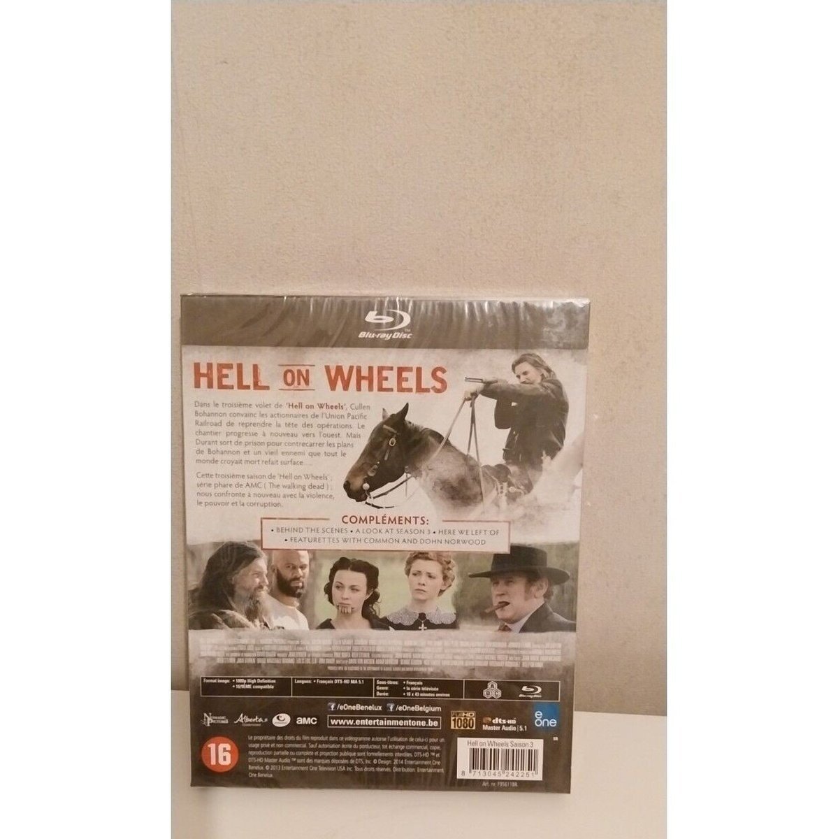 Blu ray hell on wheels l integrale de la saison 3 avec Anson Mount