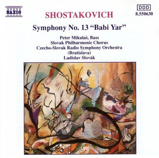 Chostakovitch : Symphonie n° Babi Yar CD -Slovak Philharmonic..