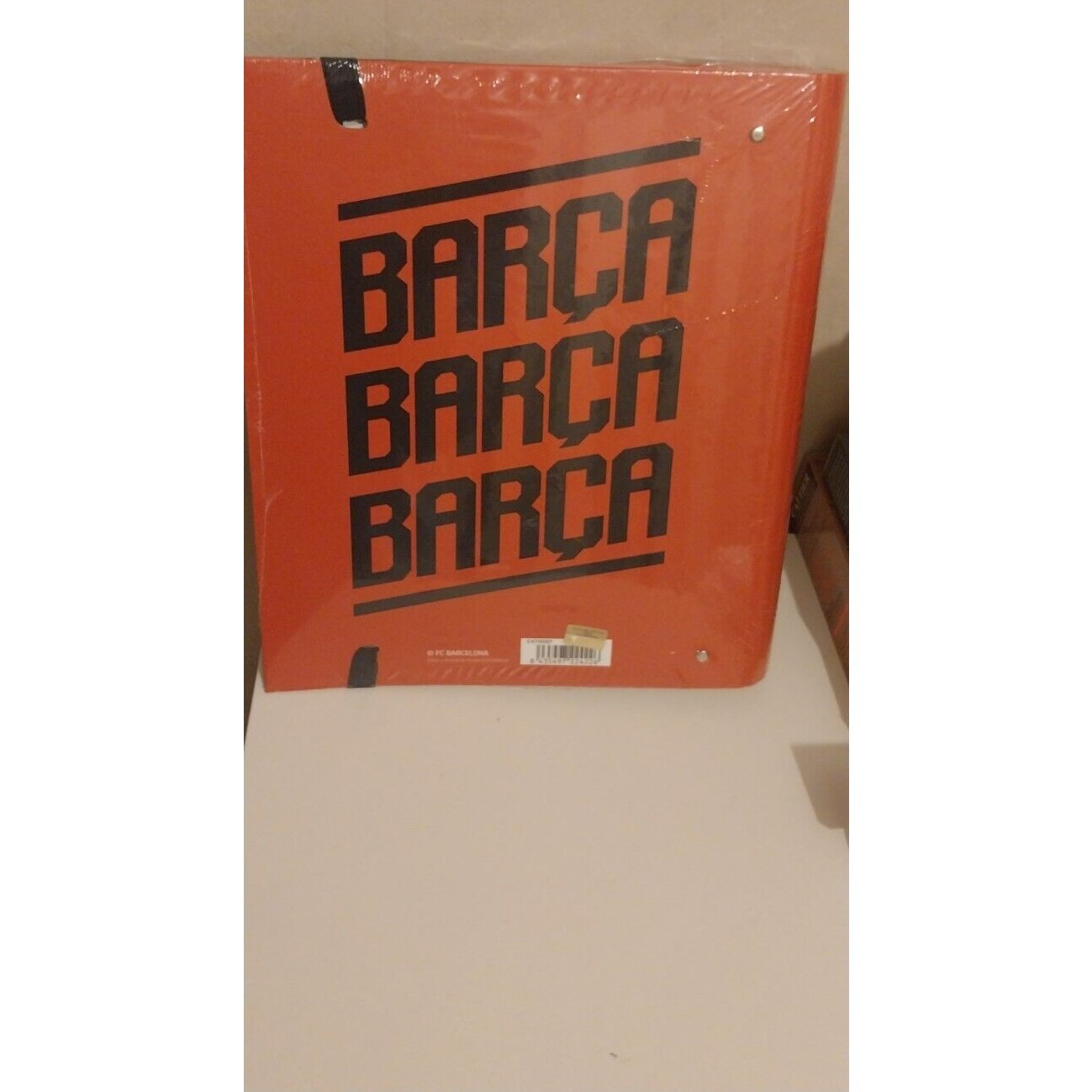 Classeur A4 4 anneaux FC Barcelone 24 x 32 cm