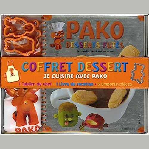 Coffret dessert: Je cuisine avec Pako