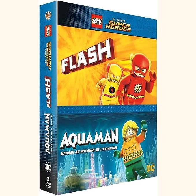 Les Films Lego DC Comics - Aquaman et The Flash - 2 Films dvd