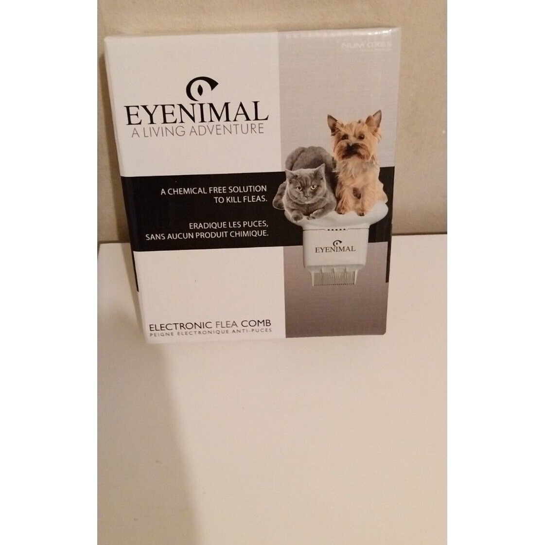 Eyenimal Peigne Électronique Antipuces Chien et Chat