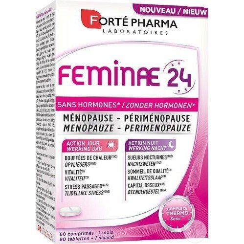 Forté Pharma Santé Feminae 24 Ménopause Et Périménopause 60 Comprimés