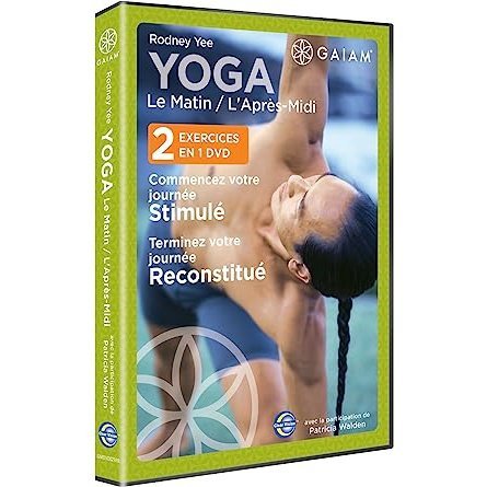 Dvd Gaiam : Yoga Le Matin & Yoga l'après-midi