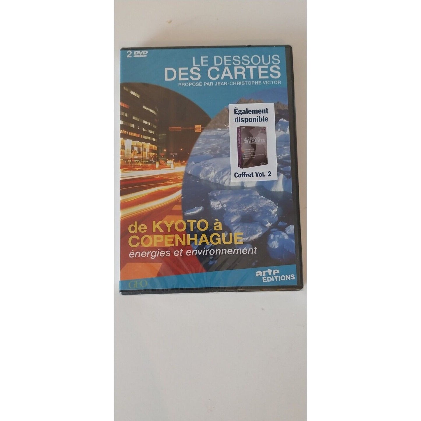 Le Dessous des cartes 2xDVD  de Kyoto à Copenhague les dessous de l'environnement