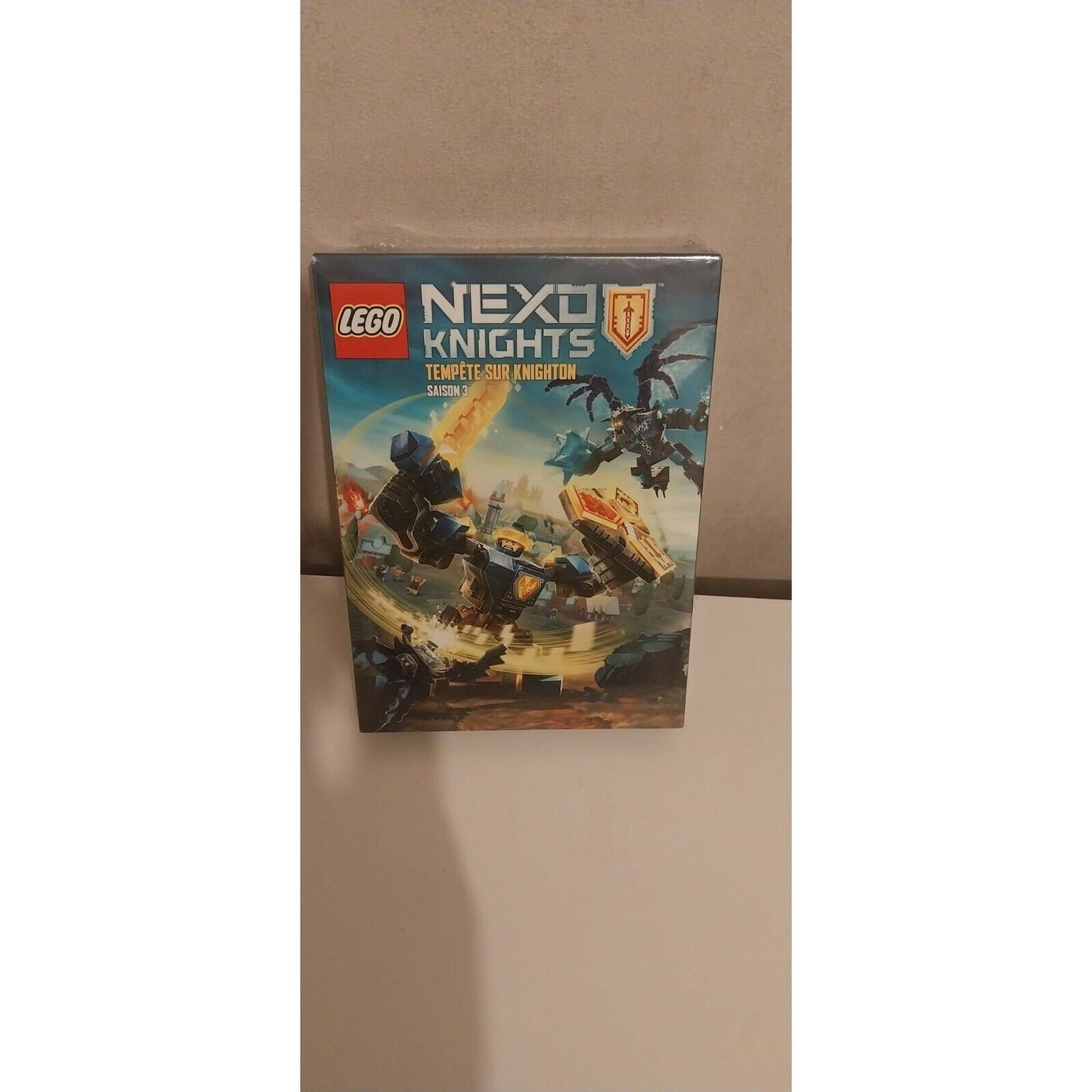 Lego Nexo Knights Tempete sur Knighton Saison 3 integrale coffret 2 dvd