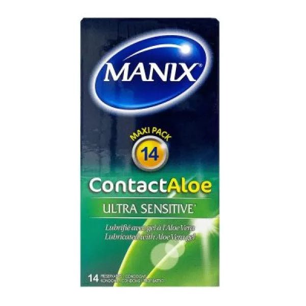 Manix Contact Aloe Ultra Sensitive 14