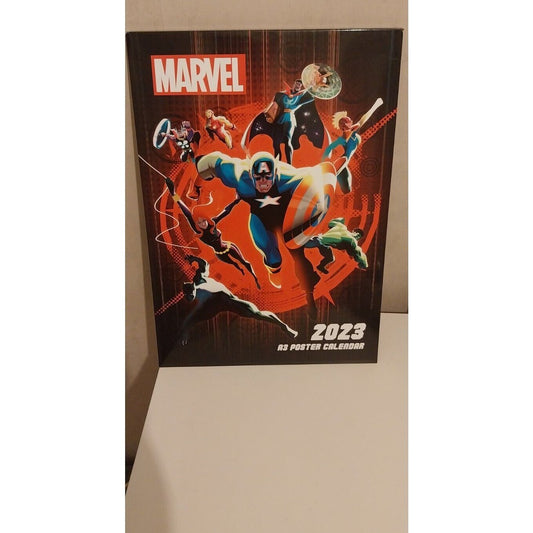Marvel Avengers Heroes - Calendrier affiche A3 2023