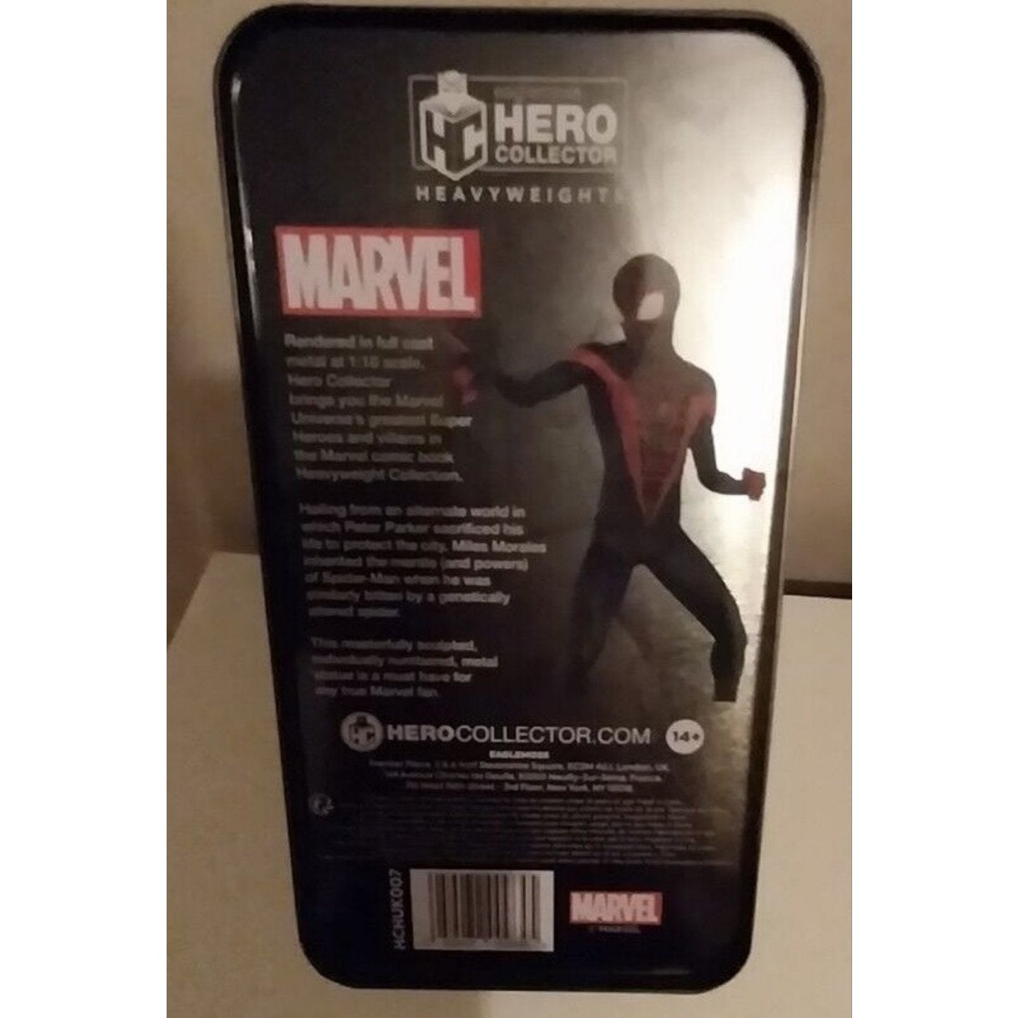 Marvel : Miles Morales Spider-Man Comic Figurine en métal à l'échelle 1/18