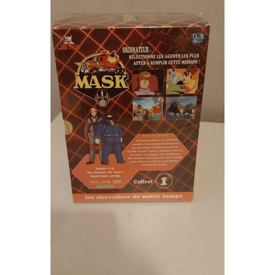 Mask - Partie 1 les chevalier de notre temps Coffret 6 Dvd