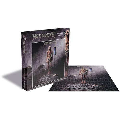 Megadeth Rock Saws Puzzle Countdown To Extinction 500 Pièces