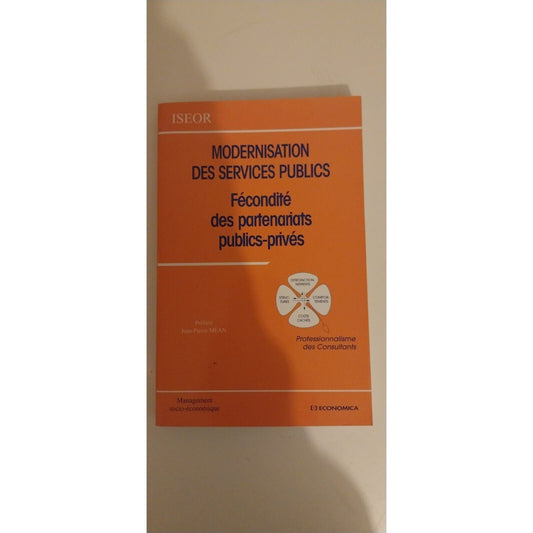 Modernisation Des Services Publics - Fécondité Des Partenariats Publics-Privés