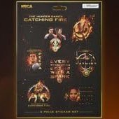 NECA Autocollant - The Hunger Games Catching Fire - 8 Pieces