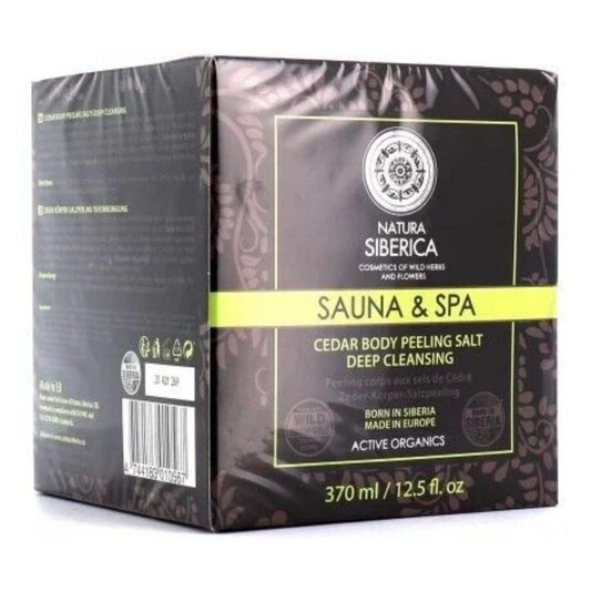 Natura Siberica Sauna & Spa Peeling pour le corps aux sels de Cèdre 370ml