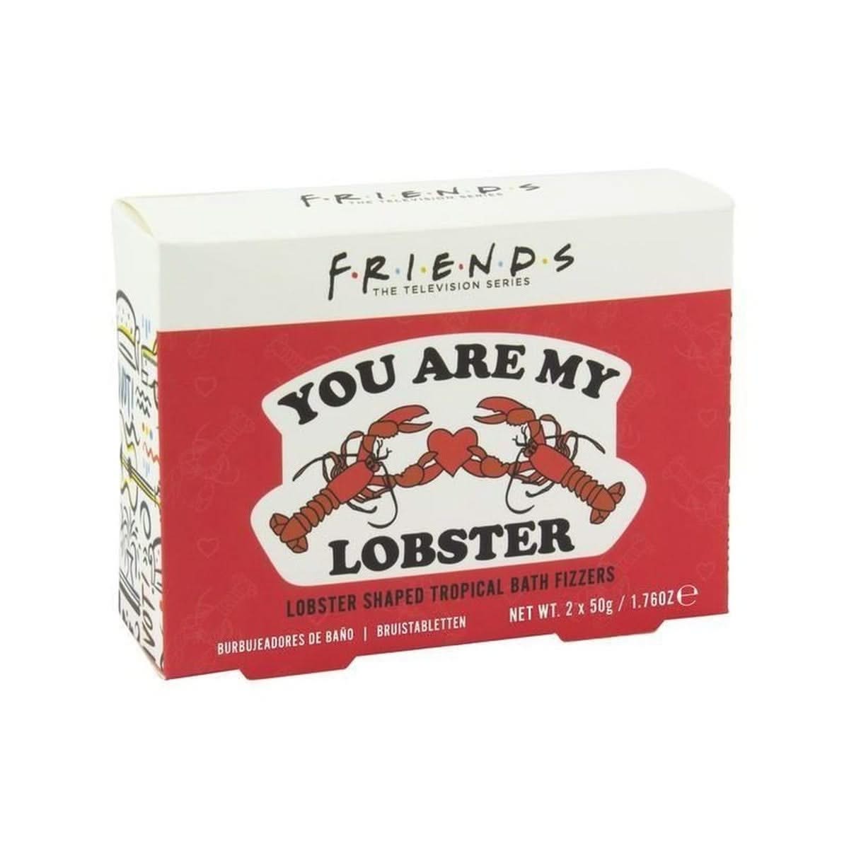 Pains de bains tropicaux forme de homard FRIENDS