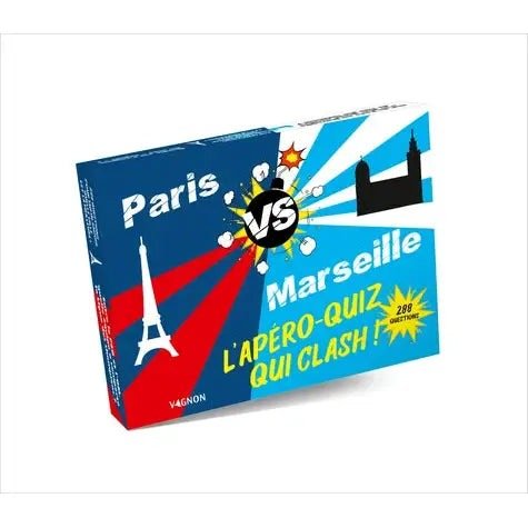 !Paris VS Marseille : l'apéro-quiz qui clash ! Jeu de societe