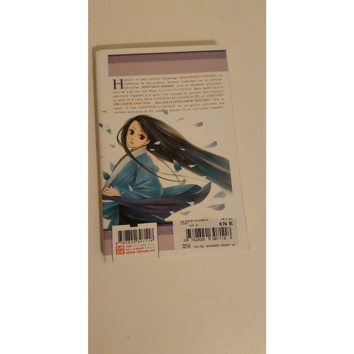 **Rare** Manga LA FLEUR MILLENAIRE - Tome 3 - TBE - Kazé Manga -