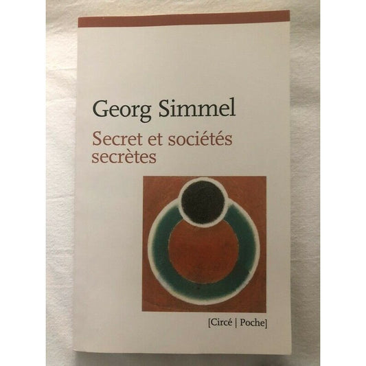 Secret et sociétés secrètes-Georg Simmel