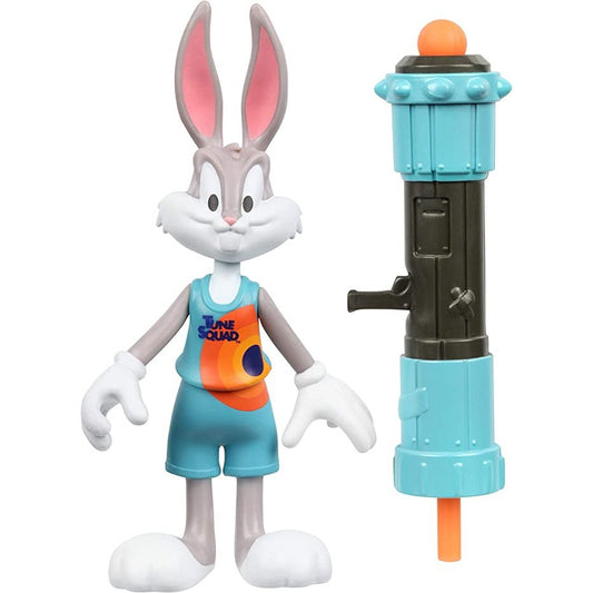 Space Jam 2 : A New Legacy Figurine articulée : Bugs Bunny avec accessoires ACME Blaster 3000