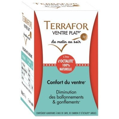 Terrafor ventre plat .Confort du ventre .60 gélules