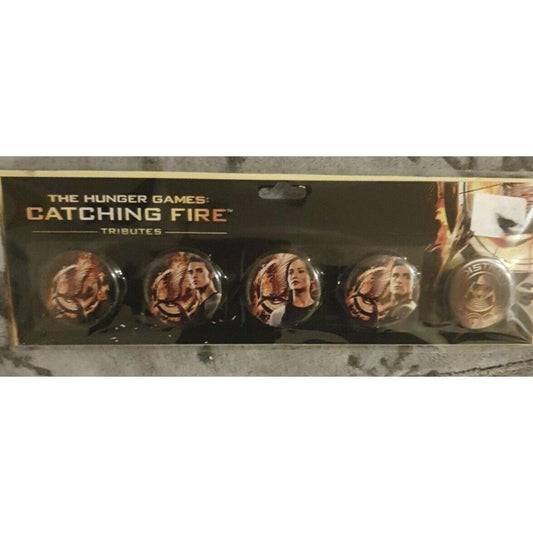 The Hunger Games Catching Fire hommages Lot de 5 Boutons épingles-Neca 2013