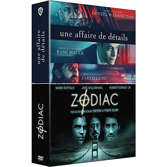 Une Affaire de détails + Zodiac Coffret dvd