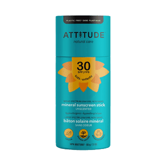 Bâton solaire pour enfants sans plastique Spf 30 Attitude